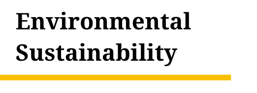 Environmental Sustainability
